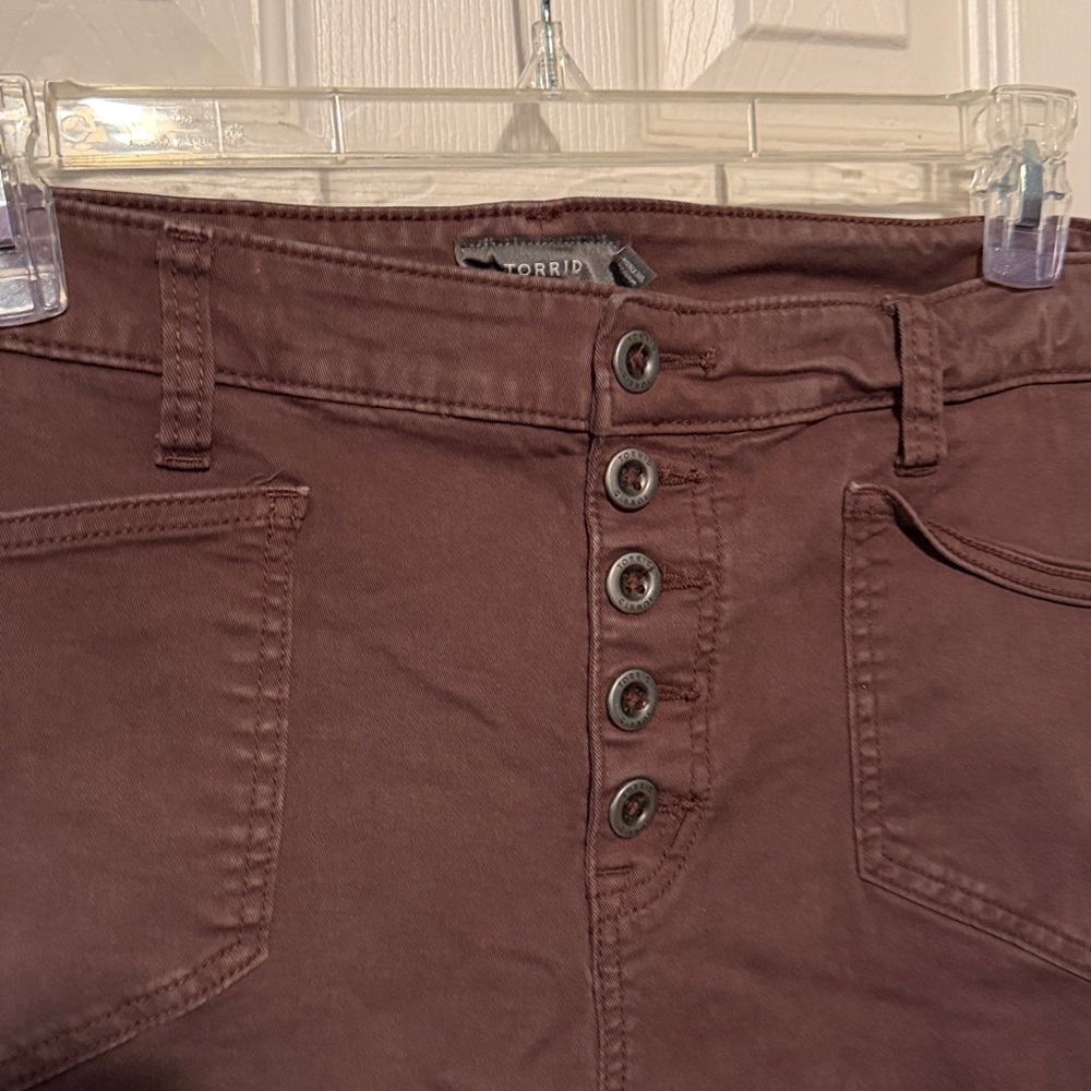 Torrid Women's Wide Leg Pants in Brown